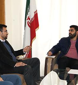 دیدار سرپرست دانشگاه جامع علمی کاربردی استان با نماینده مردم شهرستان های شهرکرد ، بن و سامان در مجلس شورای اسلامی