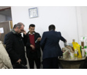 بازدید دکتر غلامرضا آقابابائی رئیس واحد استانی دانشگاه جامع علمی کاربردی استان چهارمحال و بختیاری از کارخانه بِه مالت هفشجان