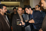 بازدید معاونت هماهنگی امور اقتصادی و توسعه منابع انسانی استانداری استان از غرفه  دانشگاه جامع علمی كاربردی در هفدهمین جشنواره و نمایشگاه دستاوردهای علمی و پژوهشی استان چهارمحال و بختیاری