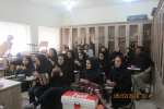 برگزاری دوره تک پودمان امدادوکمکهای اولیه وفوریتهای پزشکی درمرکز آموزش علمی کاربردی  هلال احمراستان