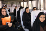 اعزام دانشجویان دختر دانشگاه علمی کاربردی استان چهارمحال و بختیاری به مشهد مقدس  در قالب اردوی زیارت اولی ها