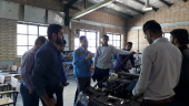 بازدید جمعی از دانشجویان مرکز آموزش علمی کاربردی لردگان از مرکز آموزش فنی و حرفه ای