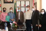 دیدار رئیس دانشگاه جامع علمی کاربردی استان چهارمحال و بختیاری با دانش آموخته مخترع و کارآفرین برتر ملی