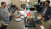 دیدار رئیس مرکز تحقیقات وآموزش کشاورزی و منابع طبیعی استان چهارمحال و بختیاری با سرپرست دانشگاه جامع علمی کاربردی استان