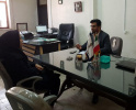 نشست مشترک سرپرست دانشگاه جامع علمی کاربردی استان چهارمحال و بختیاری با رئیس شورای نظام دامپزشکی استان