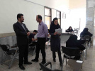 بازدید سرپرست دانشگاه جامع علمی کاربردی استان چهارمحال و بختیاری، از حوزه‌ی امتحانی مرکز آموزش علمی کاربردی نگین چهارمحال