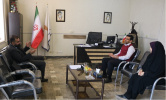 نشست مشترک رئیس دانشگاه جامع علمی کاربردی استان چهارمحال و بختیاری با رئیس انجمن سینمای جوانان شهرکرد