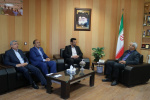 نشست رئیس دانشگاه علمی کاربردی استان چهارمحال و بختیاری با مدیرکل ورزش و جوانان استان چهار محال و بختیاری