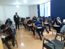 حضور رئیس دانشگاه جامع علمی کاربردی در محل برگزاری امتحانات در مرکز آموزش علمی کاربردی لردگان
