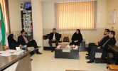 نشست دکتر غلامرضا اقابابایی رئیس دانشگاه جامع علمی کاربردی با رئیس سازمان نظام مهندسی کشاورزی و منابع طبیعی و محیط زیست استان