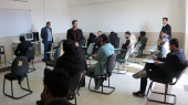 بازدید رئیس دانشگاه جامع علمی کاربردی استان چهار محال و بختیاری از روند برگزاری امتحانات پایان نیمسال اول تحصیلی ۱۴۰۴-۱۴۰۳