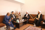 نشست صمیمانه رئیس دانشگاه جامع علمی کاربردی استان چهارمحال و بختیاری با مدیریت حوزه های علمیه استان