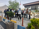 بازدید دانشجویان مرکز آموزش علمی کاربردی تعاونی پیام از خطوط تولید ورق گالوانیزه شرکت تاراز