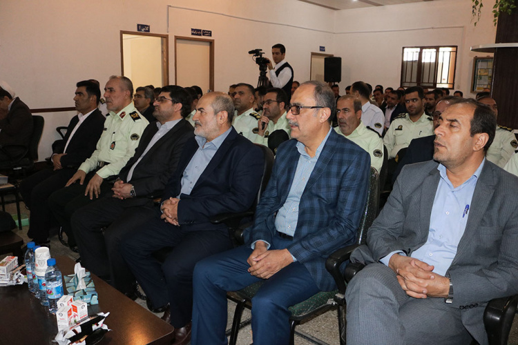 گزارش تصویری مراسم افتتاحیه مرکز آموزش علمی کاربردی نیروی انتظامی استان چهارمحال و بختیاری