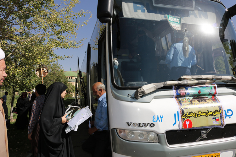 اعزام دانشجویان به مناطق عملیاتی دوران دفاع مقدس در غرب کشور