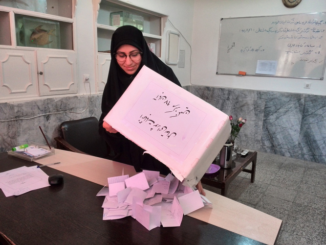 برگزاری انتخابات شورای تعامل در مرکز آموزش علمی کاربردی نگین چهارمحال