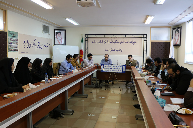 برگزاری جلسه  معاونین آموزشی مراکز آموزش علمی کاربردی استان چهارمحال و بختیاری