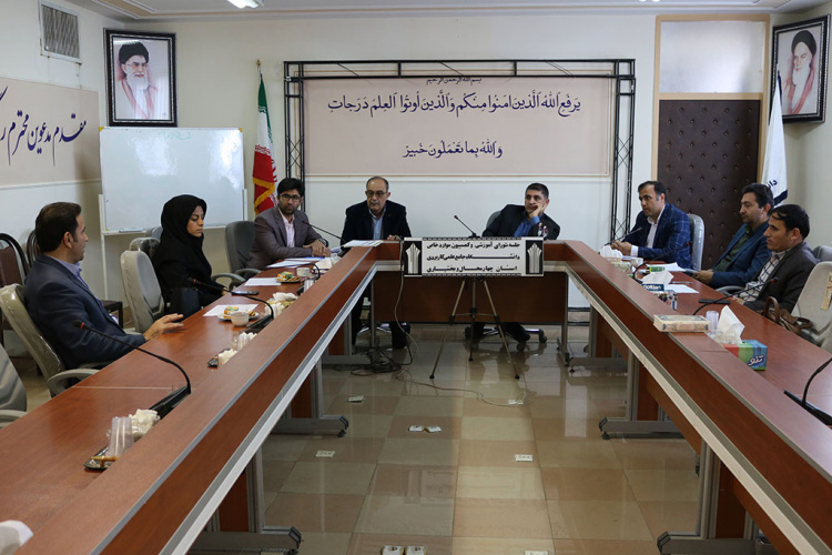 برگزاری هشتاد و هشتمین  جلسه شورای آموزشی و کمیسیون موارد خاص دانشگاه جامع علمی کاربردی واحد استان چهارمحال وبختیاری