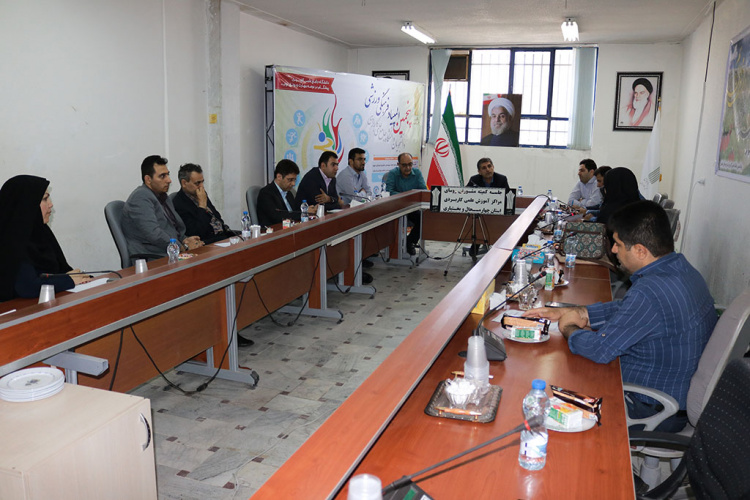 برگزاری  جلسه شورای هم اندیشی روسای مراکز آموزش علمی کاربردی استان چهارمحال و بختیاری
