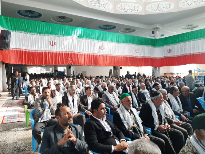 شرکت مسئولین ، مدرسین و دانشجویان مرکز آموزش علمی کاربردی لردگان در هفتمین یادواره ۲۸۸ شهید شهرستان های لردگان و خانمیرزا
