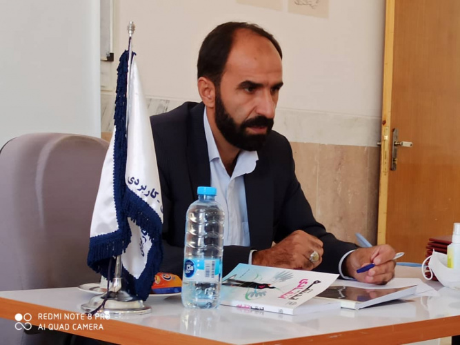 نشست خبری سرپرست مرکز آموزش علمی کاربردی فارسان با خبرنگاران و فعالین فضای مجازی شهرستان
