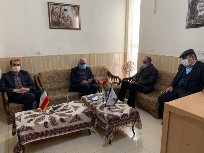 بازدید سرپرست دانشگاه جامع علمی کاربردی استان چهارمحال و بختیاری از مرکز آموزش علمی کاربردی فرهنگ و هنر دریژنو فرخشهر