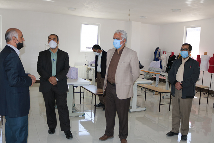 بازدید ریاست دانشگاه جامع علمی کاربردی استان چهارمحال و بختیاری از مرکز آموزش علمی کاربردی تعاونی پیام شهرکرد