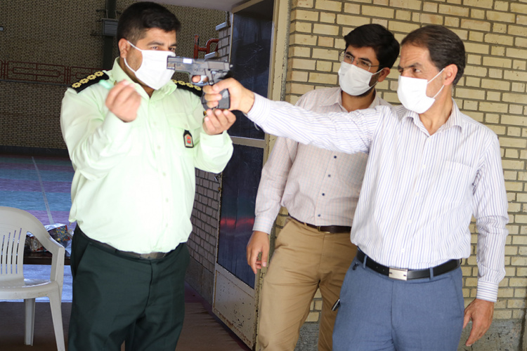 مسابقات تیراندازی با سلاح لیزری کلت کمری در دانشگاه جامع علمی کاربردی استان چهارمحال و بختیاری برگزار شد