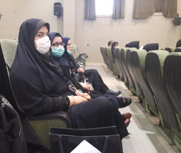شرکت کارکنان دانشگاه جامع علمی کاربردی استان چهارمحال و بختیاری در  دوره آموزش مقدماتی بسیجیان ادارات
