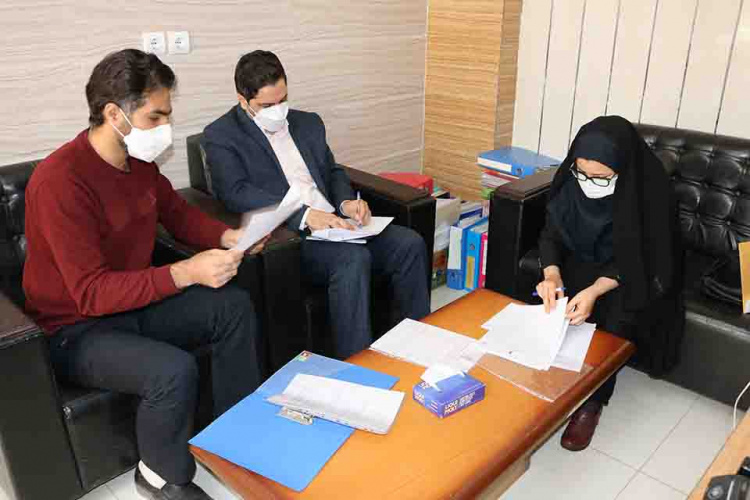بازدید گروه نظارت و ارزیابی دانشگاه جامع علمی کاربردی استان چهارمحال و بختیاری از مرکز آموزش علمی کاربردی نگین چهارمحال