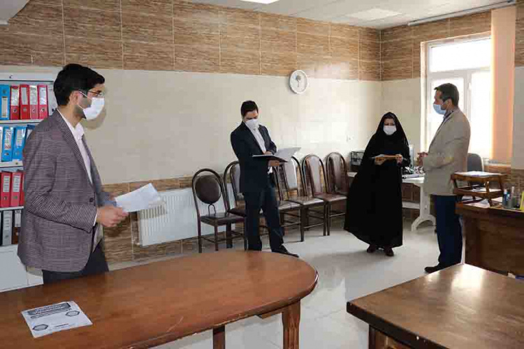 بازدید رابط نهادنمایندگی مقام معظم رهبری در دانشگاه جامع علمی کاربردی استان چهارمحال و بختیاری از مرکز آموزش علمی کاربردی جهاددانشگاهی شهرکرد