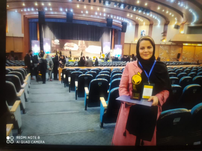 کسب رتبه سوم جشنواره منطقه ای آفتاب توسط دانشجوی مرکز آموزش علمی کاربردی مرکز فرهنگ و هنر دریژنو استان چهارمحال و بختیاری