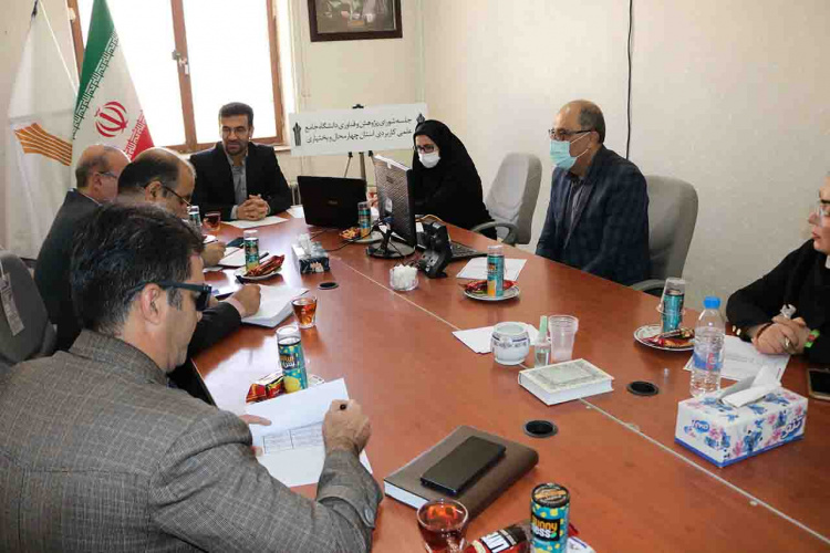 برگزاری اولین جلسه شورای پژوهش و فناوری دانشگاه جامع علمی کاربردی استان چهارمحال و بختیاری در سال جدید