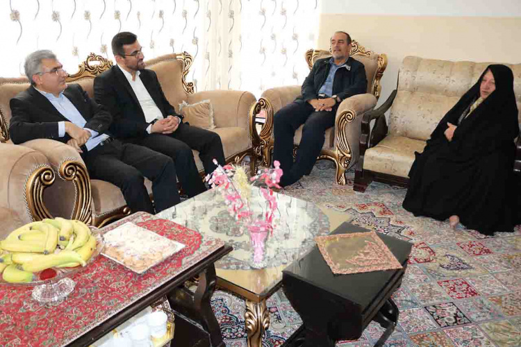 دیدار از خانواده معظم شهدا در سوم خرداد سالروز آزادسازی خرمشهر