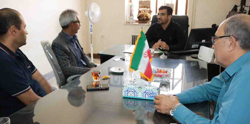 دیدار رئیس اتحادیه تاسیسات مکانیکی ساختمان (رسته گاز ) با رئیس دانشگاه جامع علمی کاربردی استان چهارمحال و بختیاری