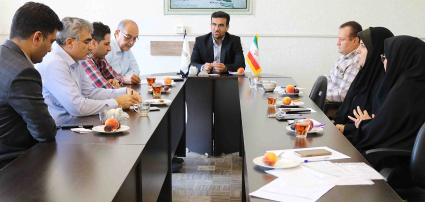 برگزاری اولین جلسه کمیته تولید محتوا و یادگیری الکترونیکی دانشگاه جامع علمی کاربردی استان چهارمحال و بختیاری